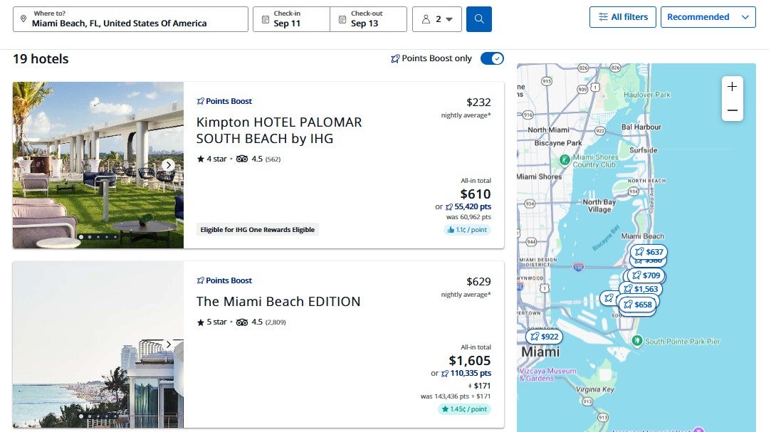 Points Path extension for Chase Travel Points Boost