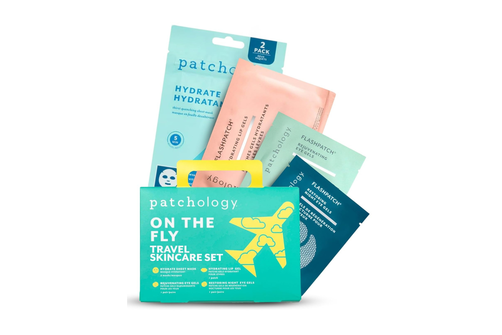 Patchology On The Fly Travel Facial Kit