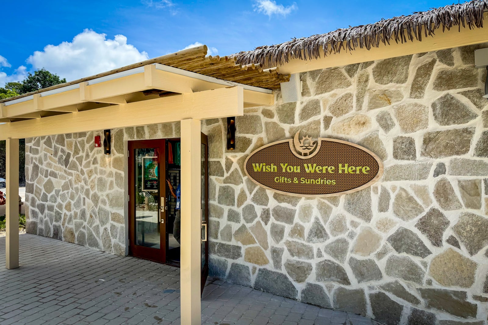 One of three gift shops at RelaxAway, Half Moon Cay.