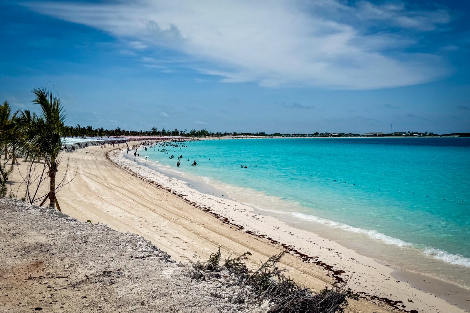 RelaxAway, Half Moon Cay is home to a two-mile-long crescent beach.