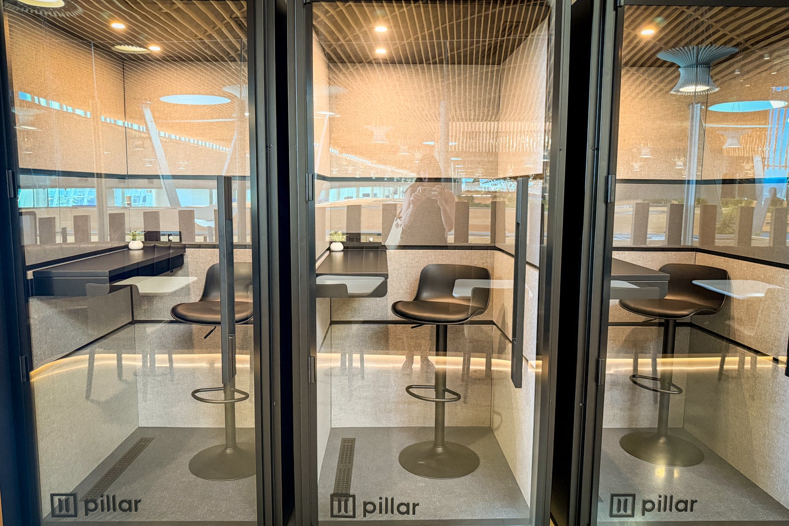 Alaska Lounge at Portland International Airport