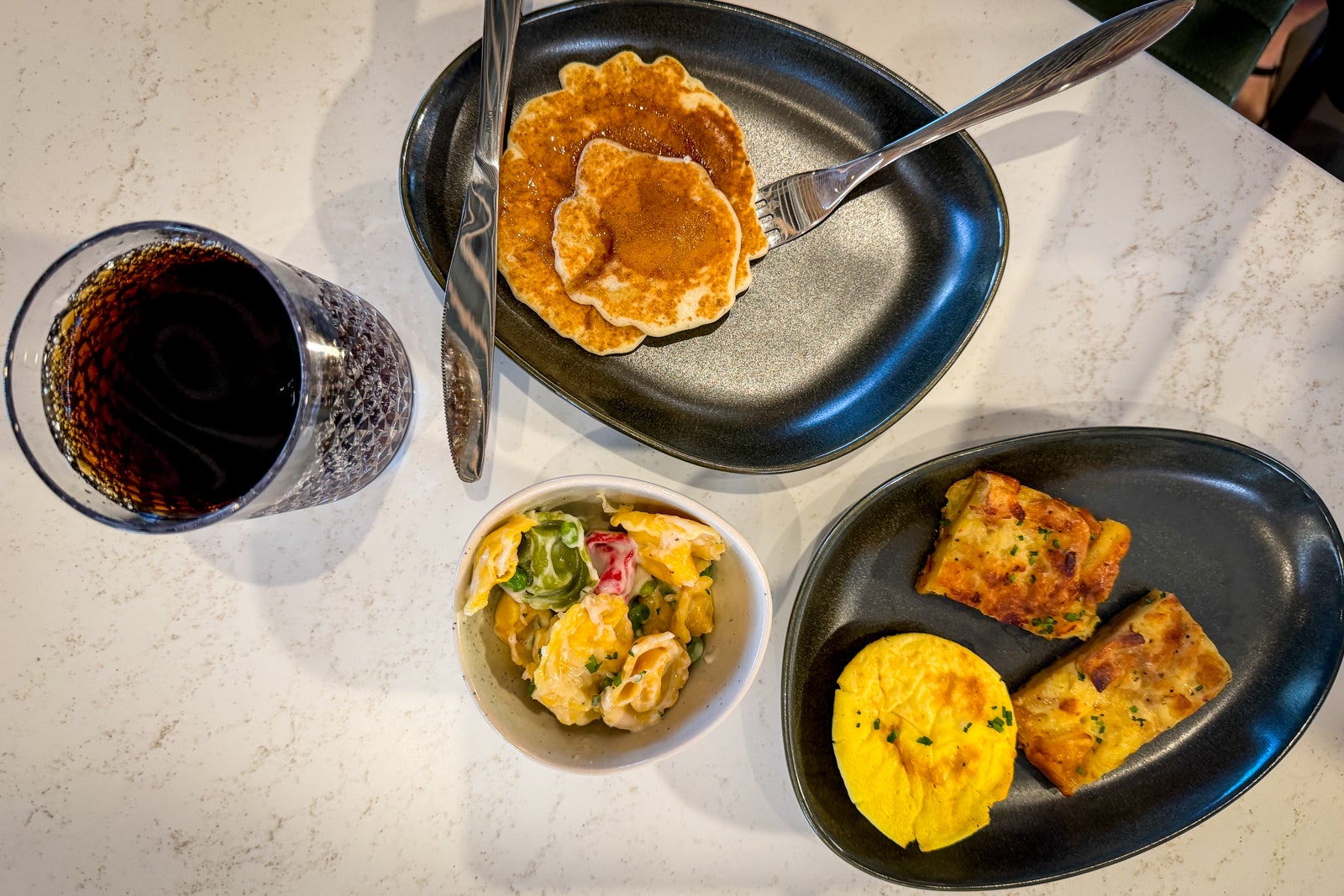 Alaska Lounge at Portland International Airport food