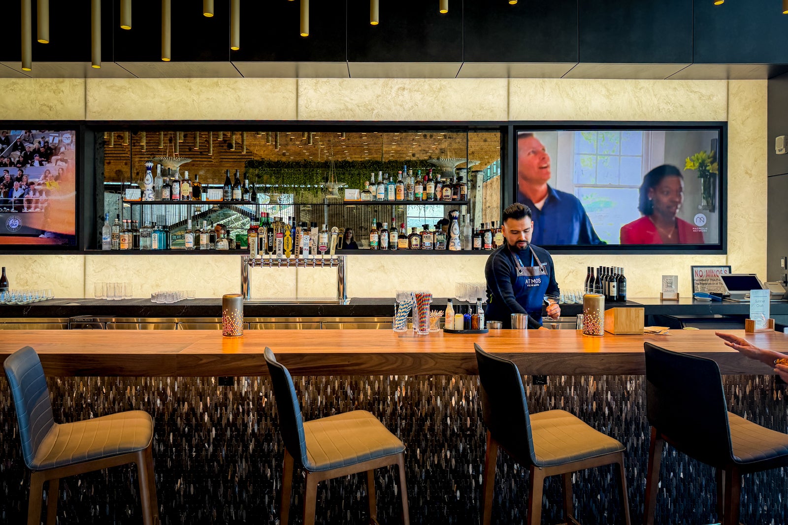 Alaska Lounge at Portland International Airport