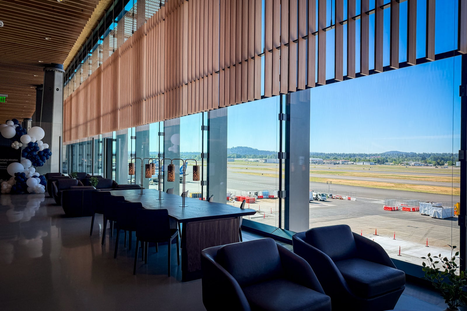 Alaska Lounge at Portland International Airport
