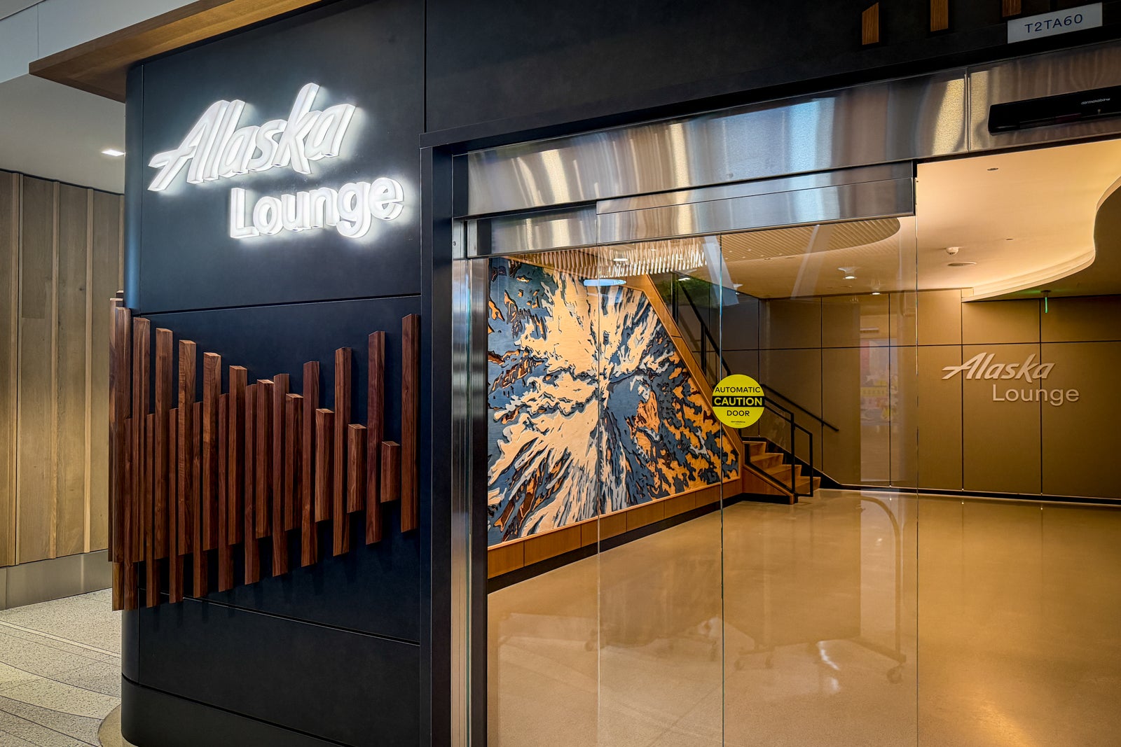 Alaska Lounge at Portland International Airport