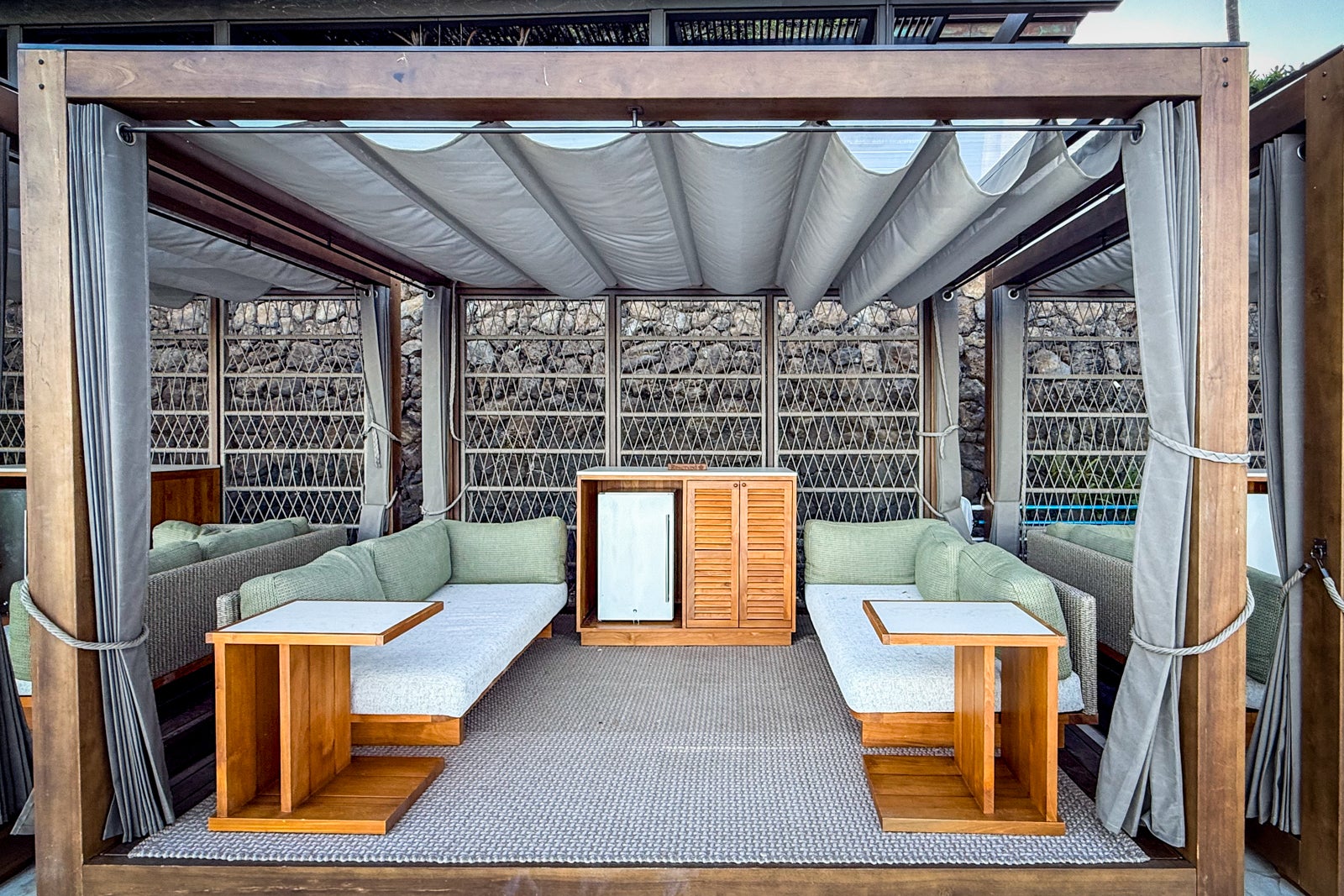 Mauna Kea Beach Hotel Bedroom, Couch, Furniture, House, Housing, Indoors, Interior Design, Porch, Bed