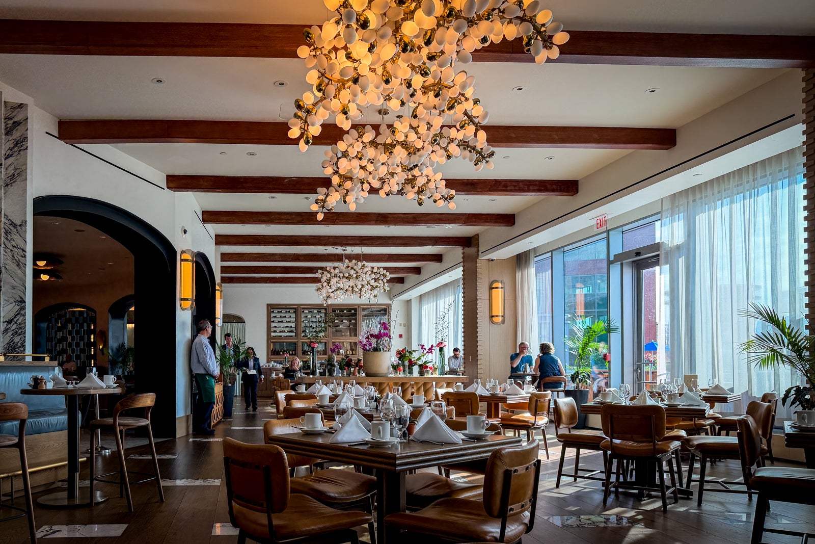 Matria dining room at InterContinental Boston.