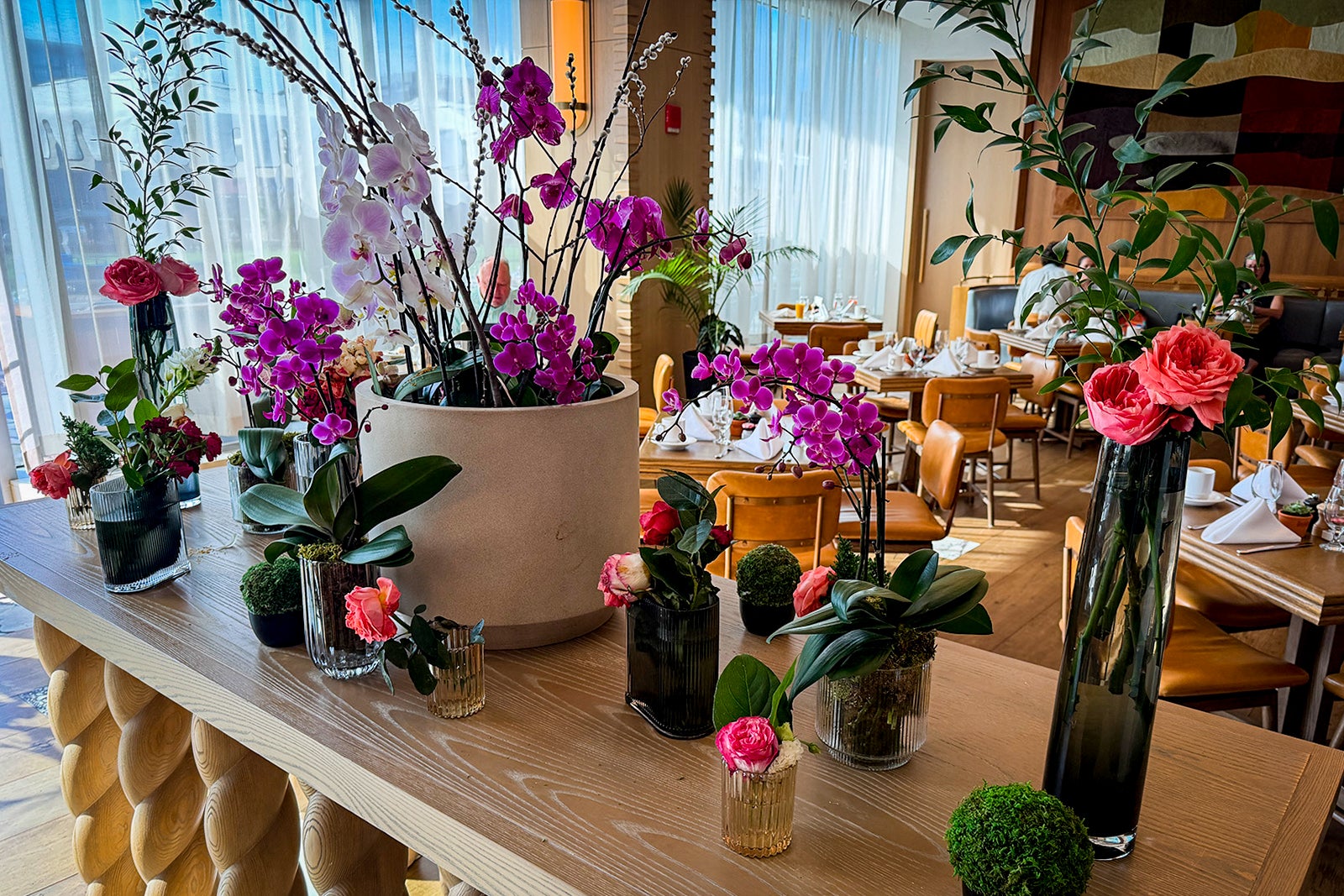 Matria dining room at InterContinental Boston.