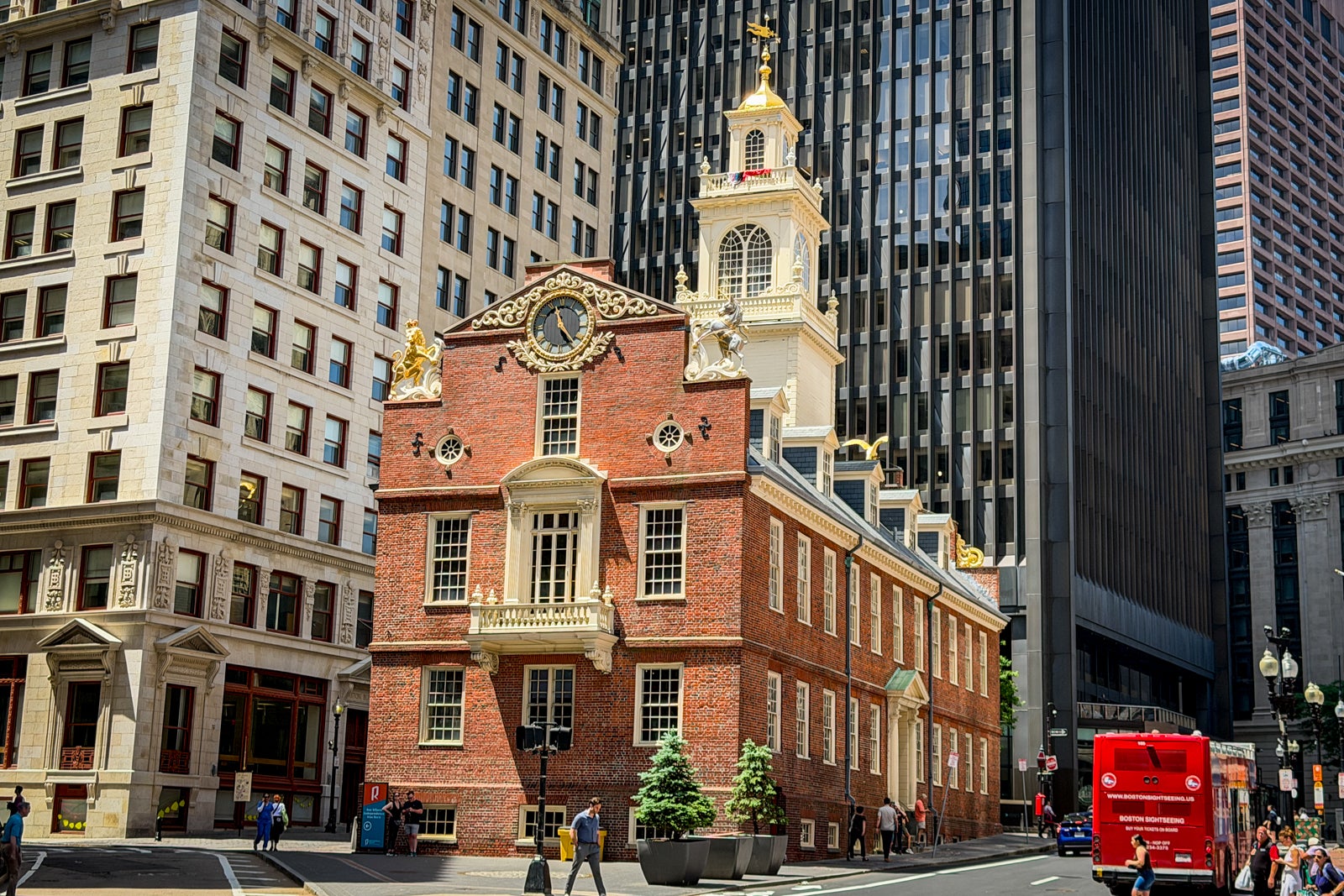 Boston's Old State House.