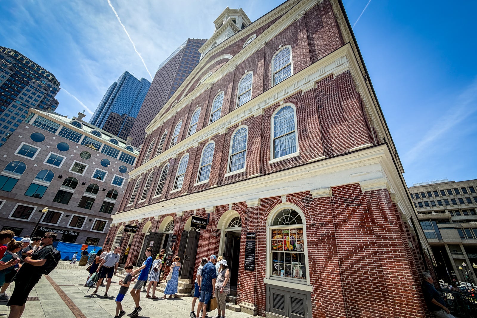 Boston's Faneuil Hall.