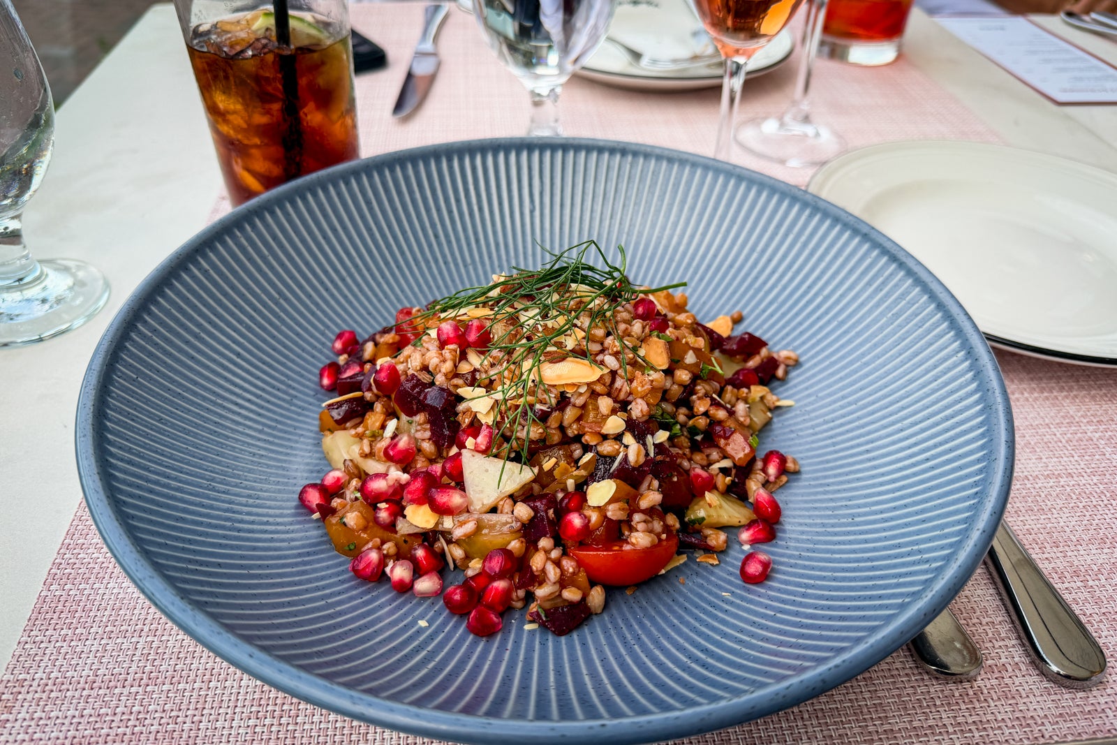 Matria farro salad.
