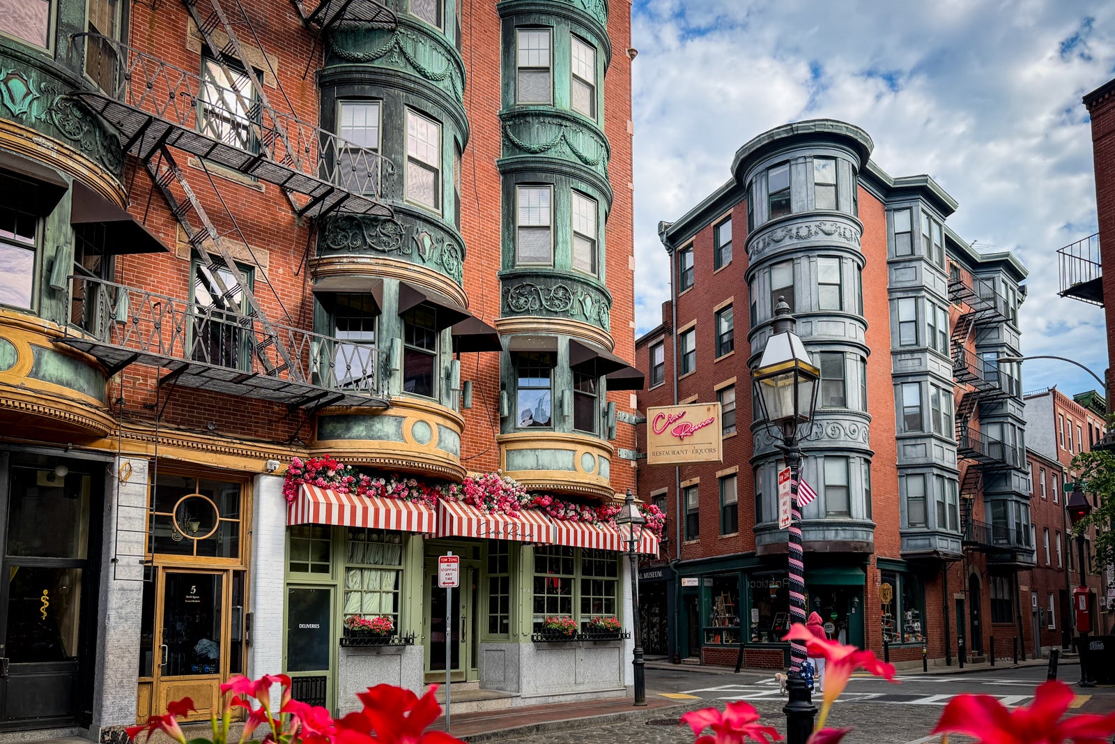 Boston's North Square in the North End.