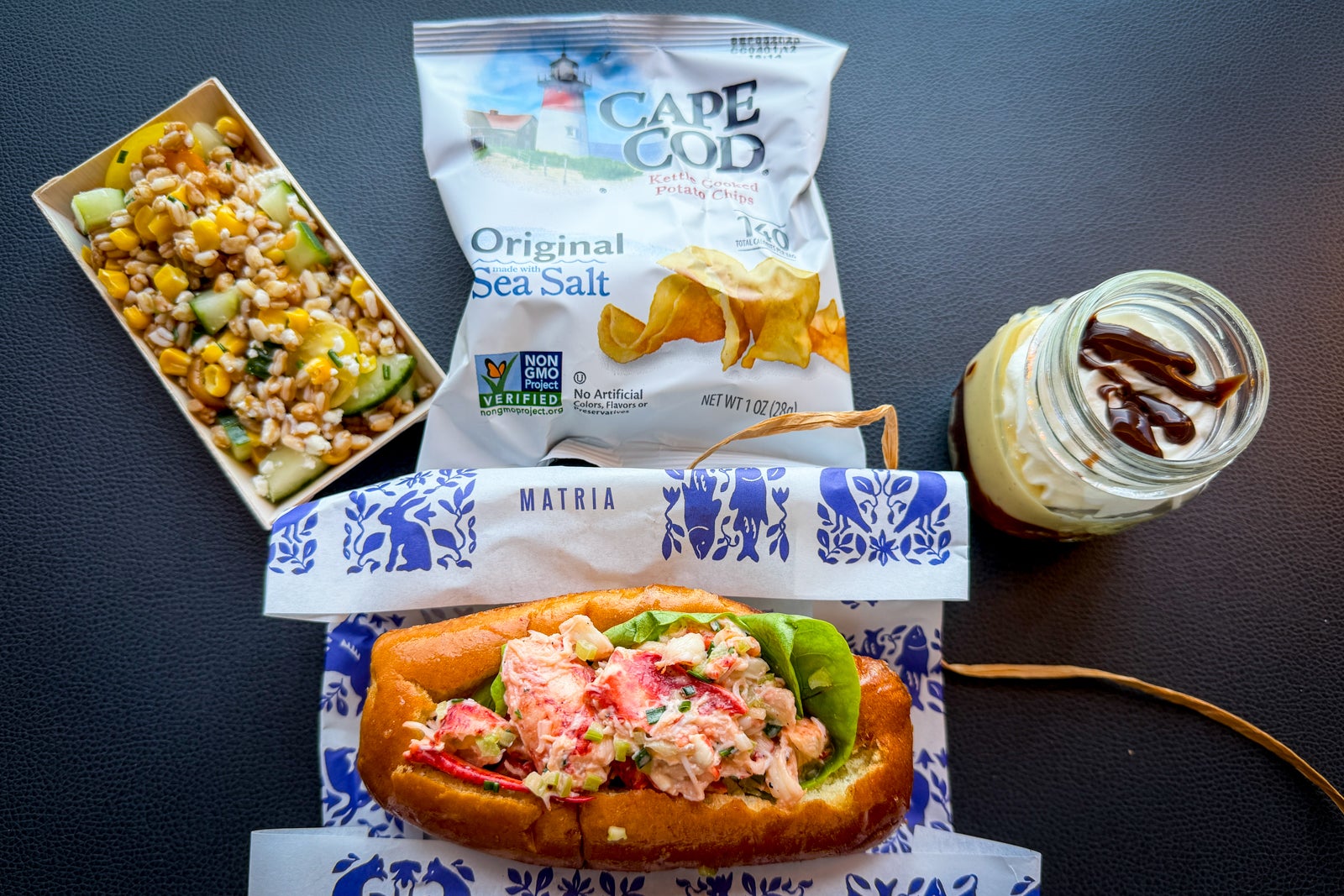 Lobster roll at InterContinental Boston.