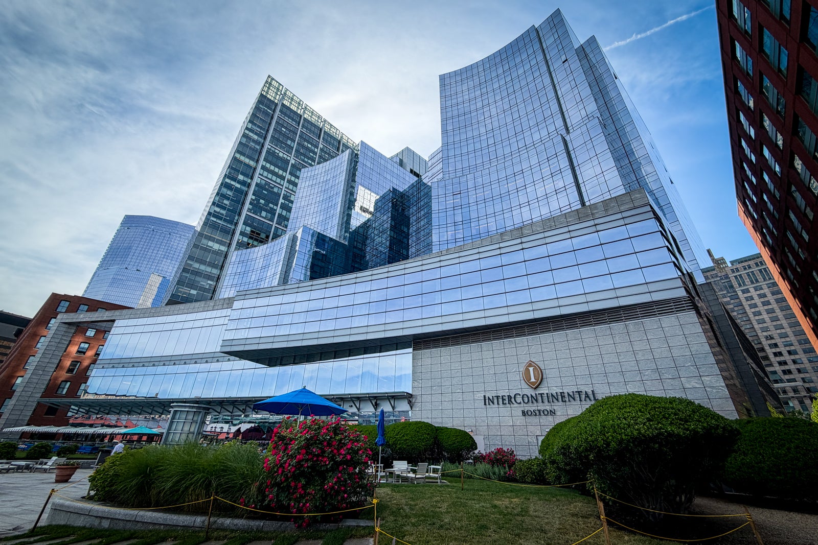 Exterior of Boston InterContinental.