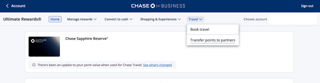 Chase Hyatt transfer.