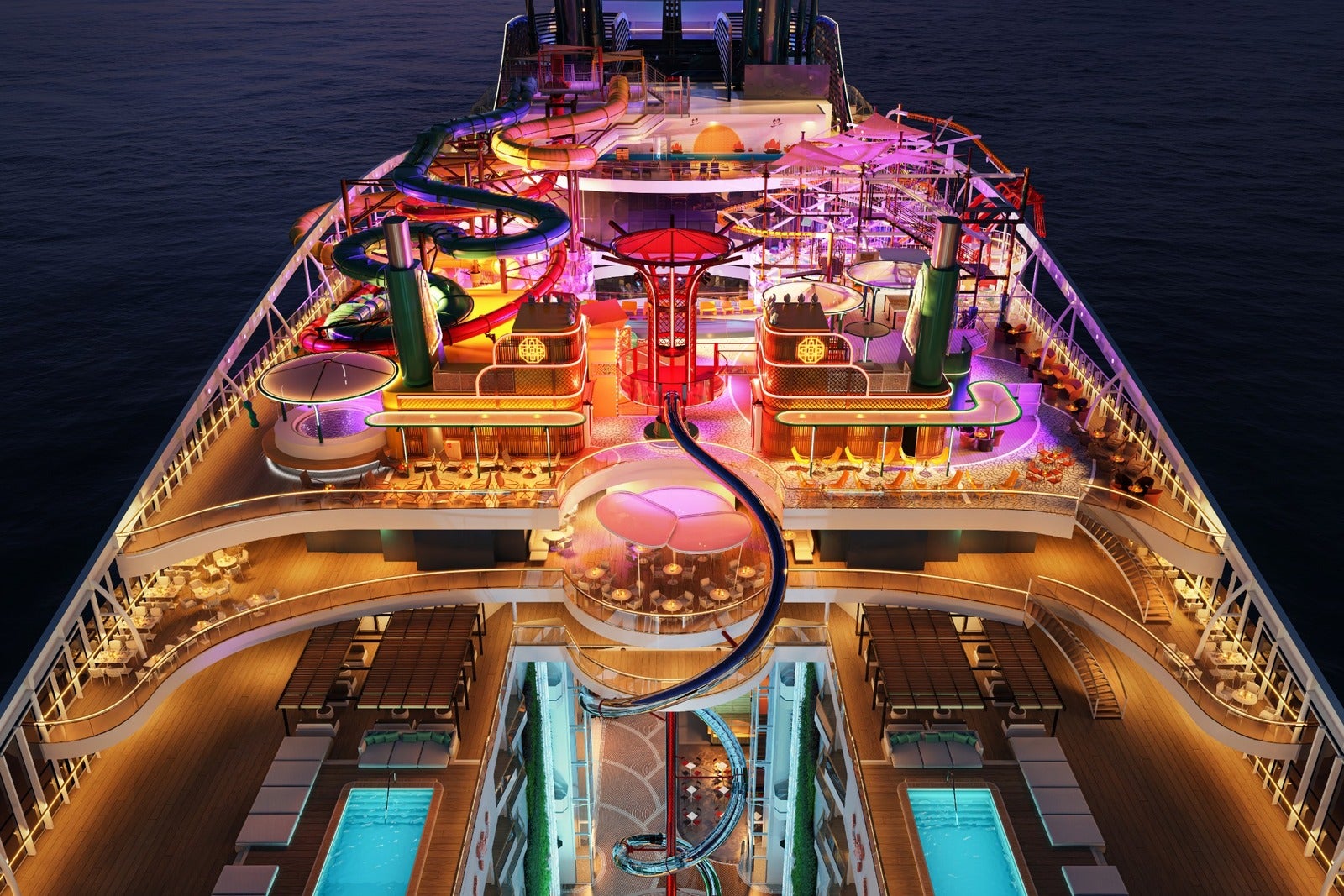 First look: The terrifying, record-breaking slide coming to a cruise ship First look: The terrifying, record-breaking slide coming to a cruise ship