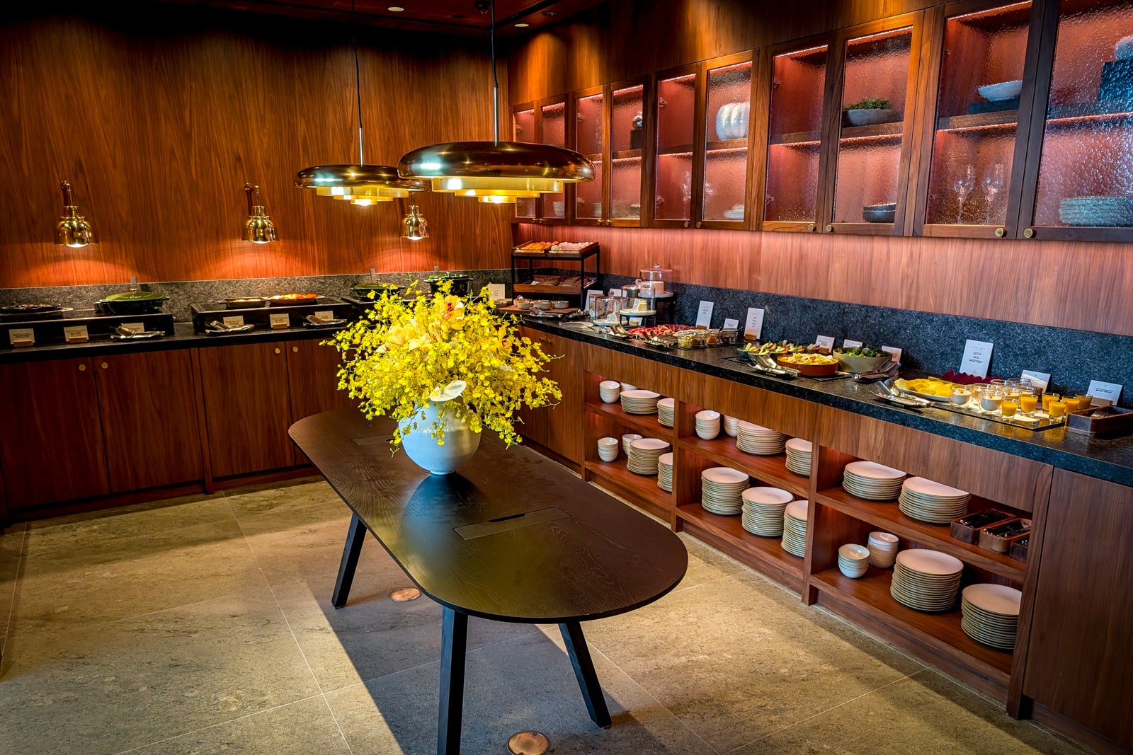 The Pantry in The Wing, First, Cathay Pacific lounge in Hong Kong
