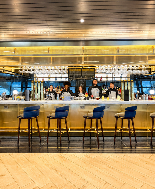 First look inside the new Chase Sapphire Lounge at DFW — complete with network's first whiskey lounge