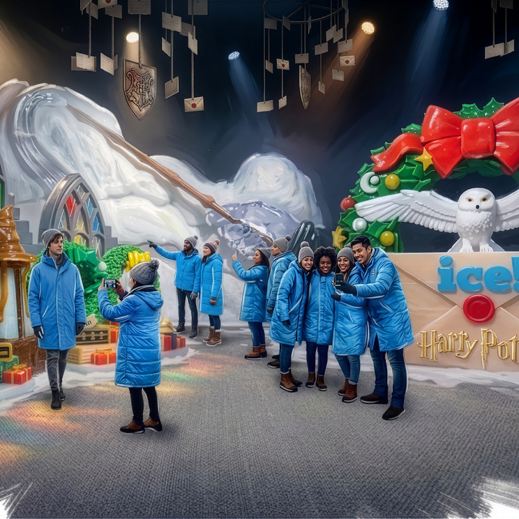Gaylord 'ice!' reveals new themes and locations: Experience 'Harry Potter,' 'Home Alone' and more