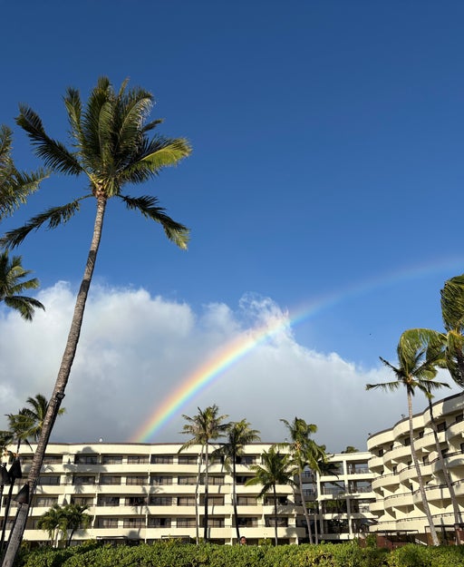 Rainbow over Sheraton Maui Resort