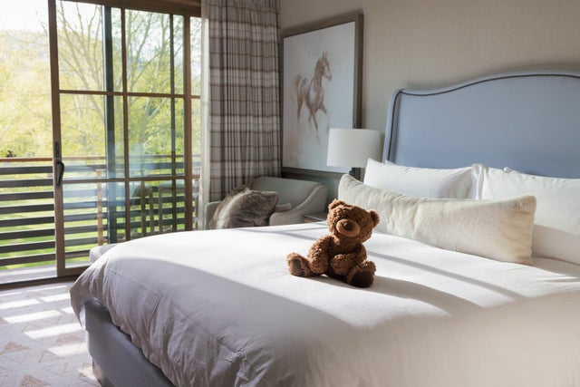 Turndown service at The Rusty Parrot Lodge and Spa