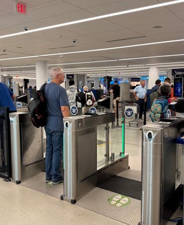 I just tried the TSA's new e-gates: Here's what it was like