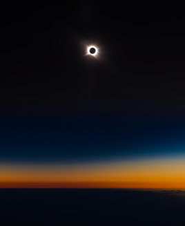 I paid $3 for the best eclipse view on Earth — and it was from a plane