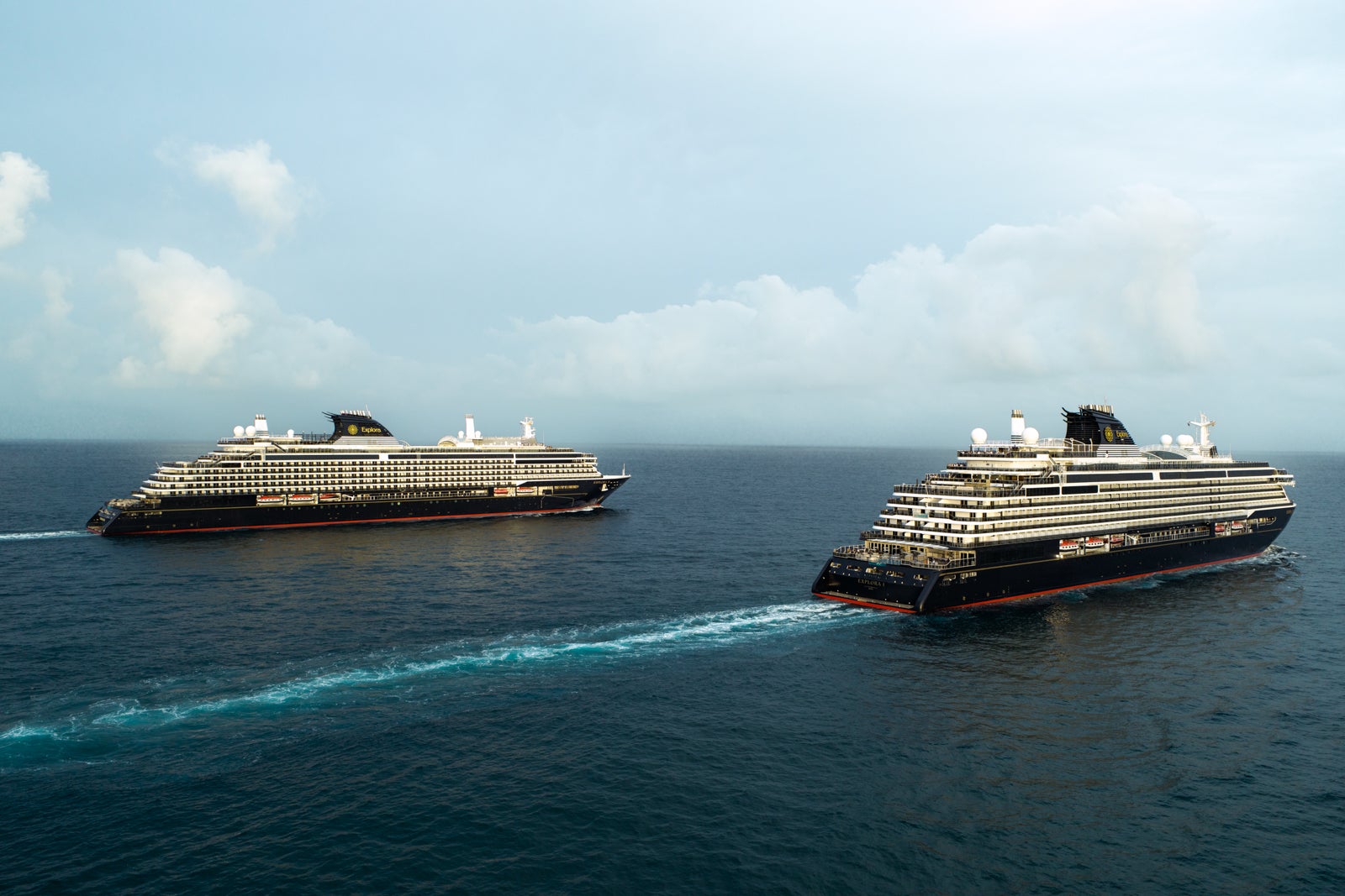 Two Explora Journeys vessels.