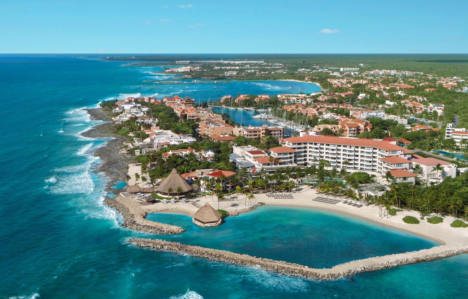 beachfront hotel