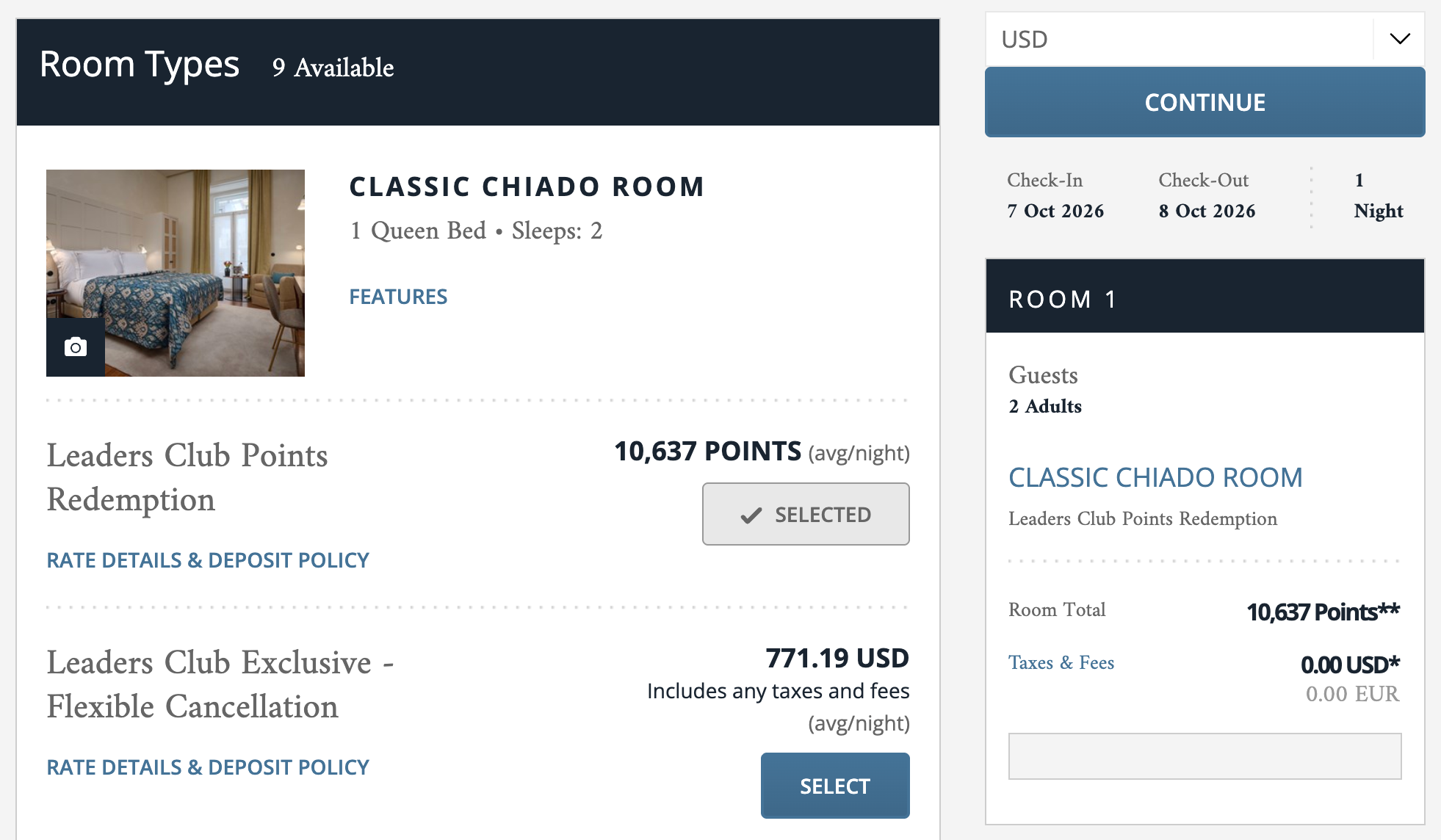 Room rates at Bairro Also Hotel in Lisbon, Portugal, through Leading Hotels of the World