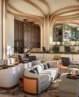 hotel lobby