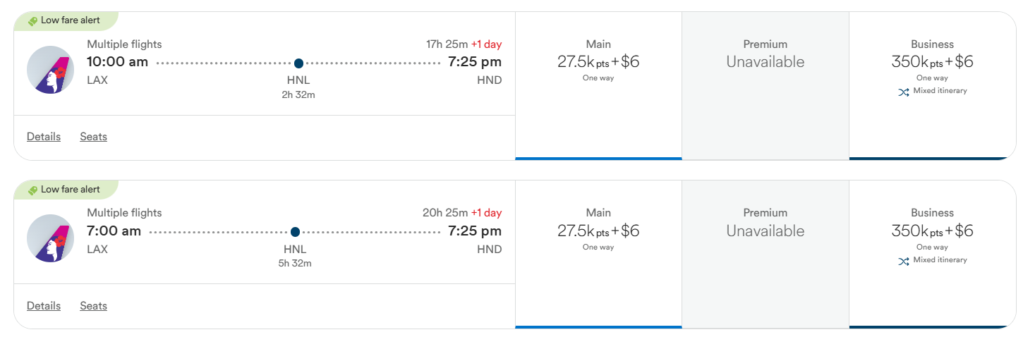 Fly to Tokyo and London from 20,000 points with the September Atmos Rewards Global Getaways