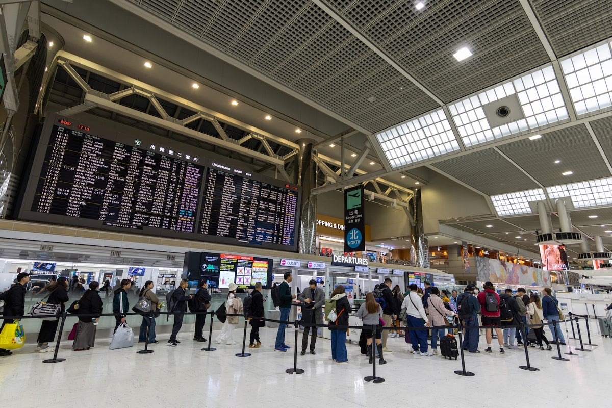 Tokyo's Narita Airport (NRT).