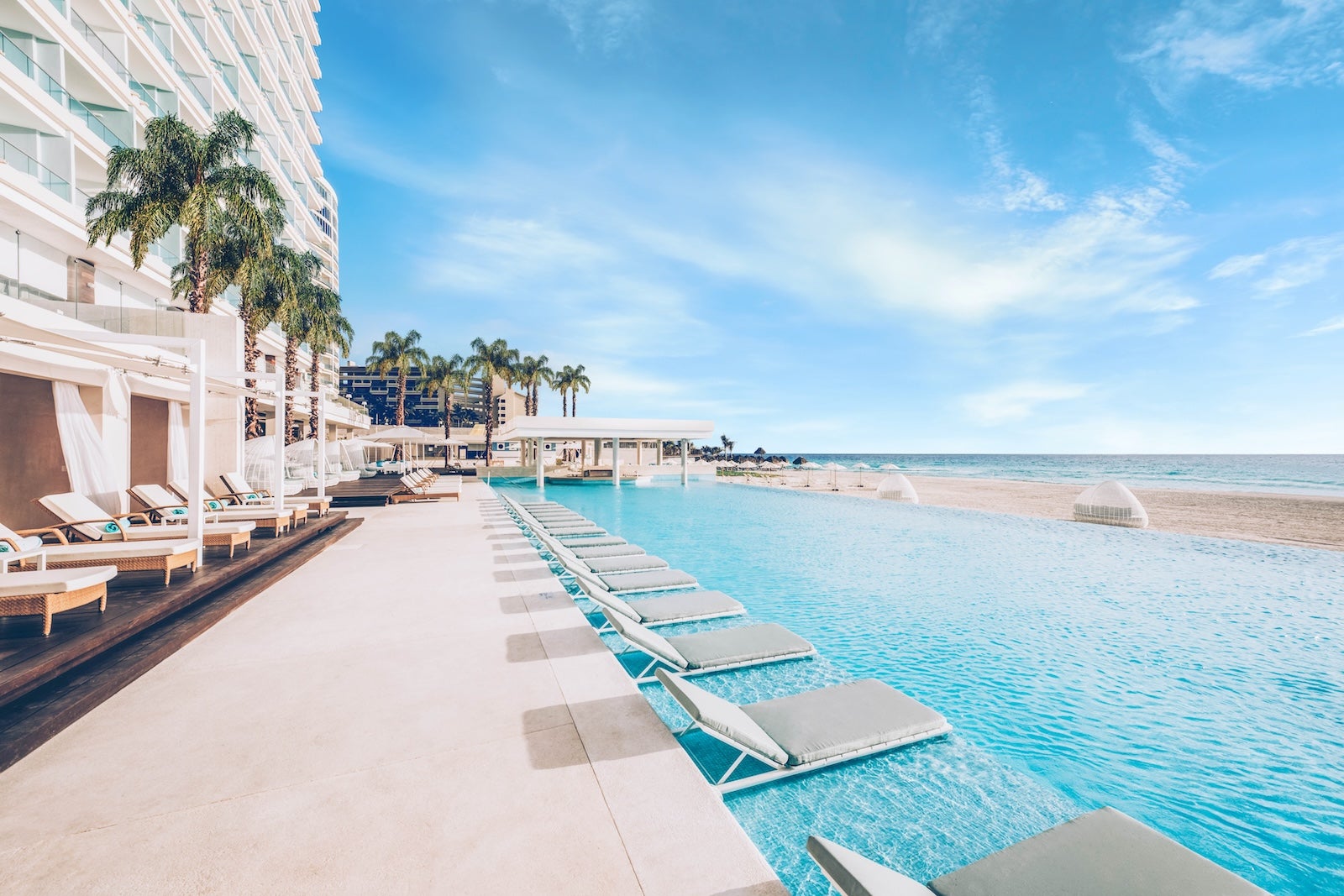 Iberostar Selection Coral Cancun pool and beach