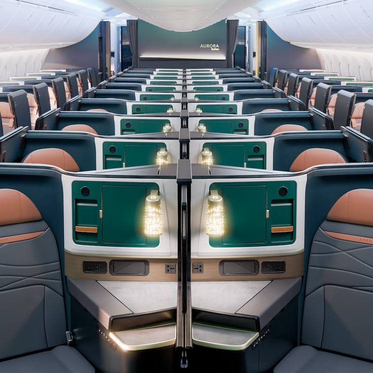 Alaska Airlines unveils premium economy, luxe 'Aurora Suites' and domestic lie-flats