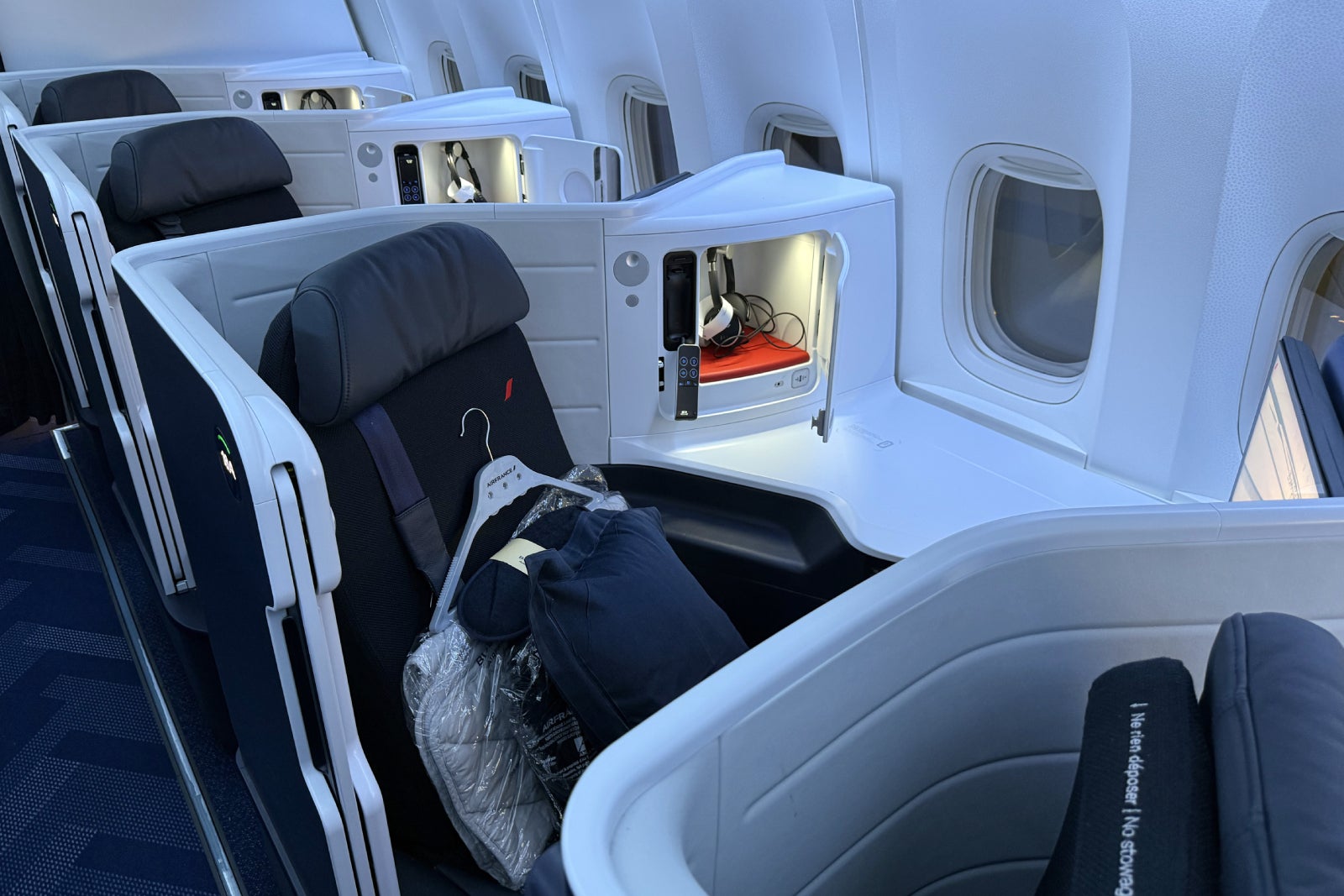 Air France business class seat