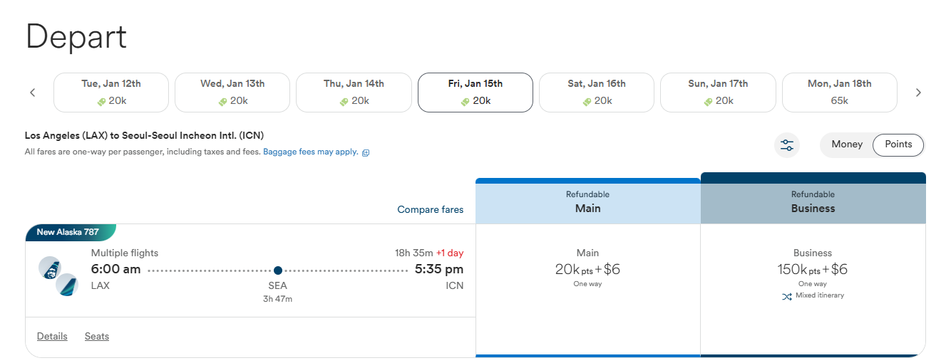 Alaska Global Getaways example