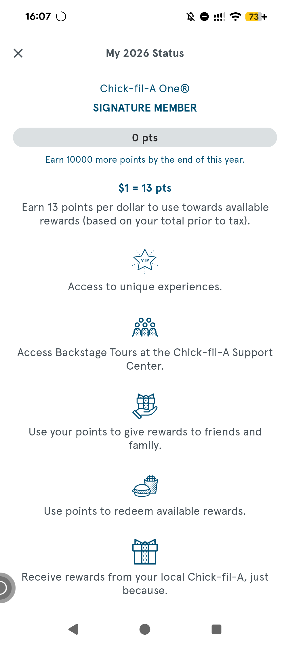 Chick-fil-A screenshot